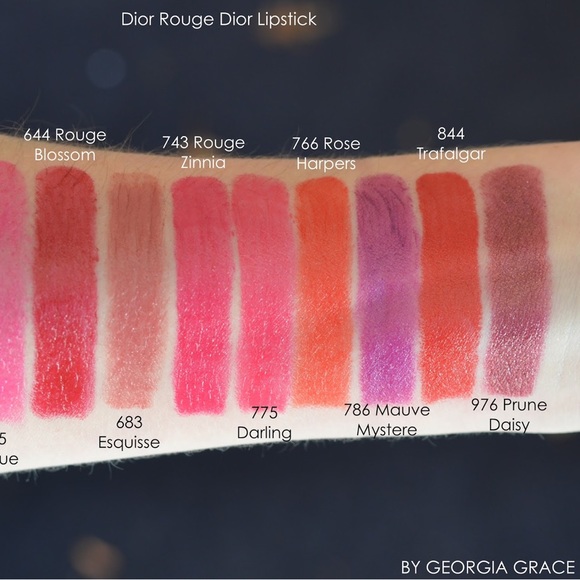 Dior #976 Prune Daisy Lipstick - Picture 7 of 8
